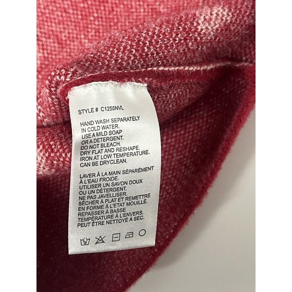 Anthropologie NVLT Heart Coatigan Knit Jacket Cardigan XXS Red Peter Pan Collar - Picture 9 of 10